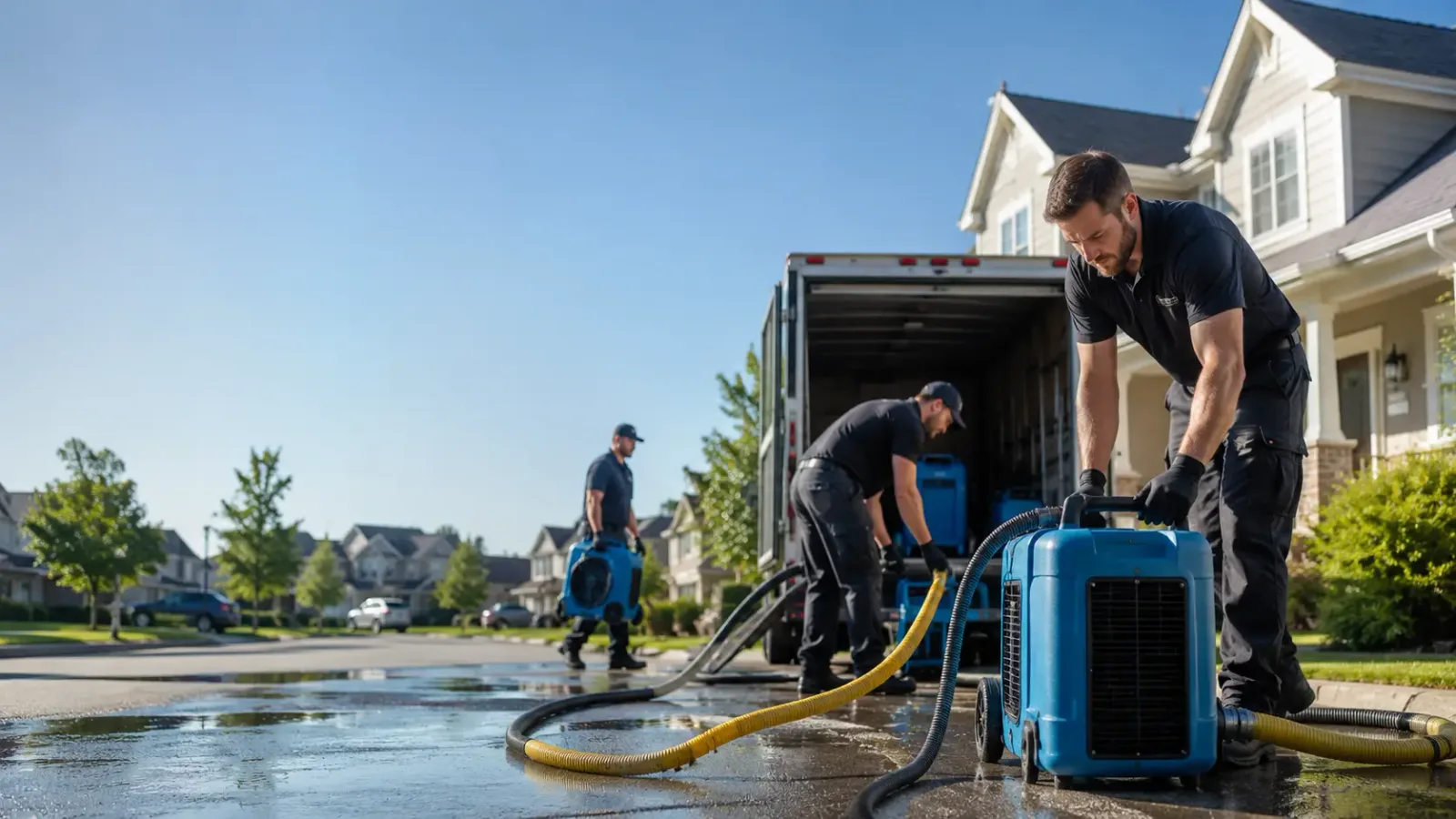 Water Damage Mitigation in Brave, PA